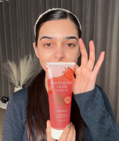 Strawberry Facial Scrub for Smooth & Soft Skin